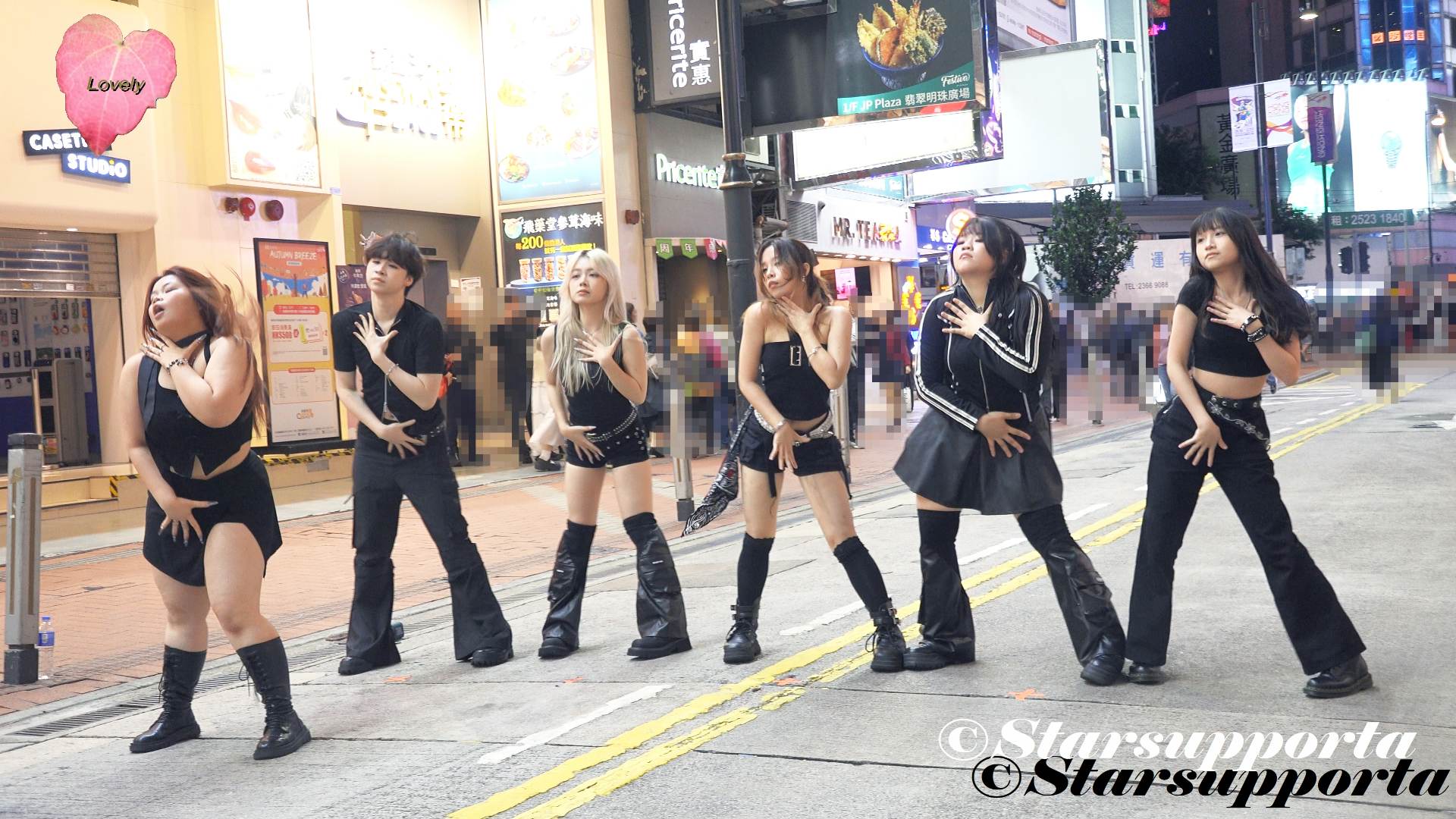 20251022 K-POP dance @ 香港銅鑼灣 Casetify 對出